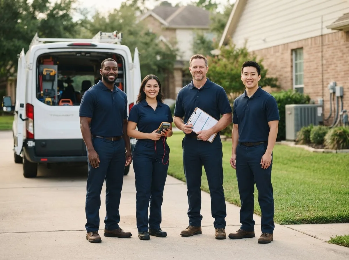 Certified HVAC technician near Kaufman, TX